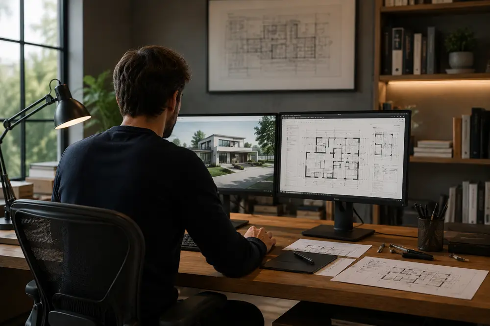 Conception : plans, volumes et lumière du projet