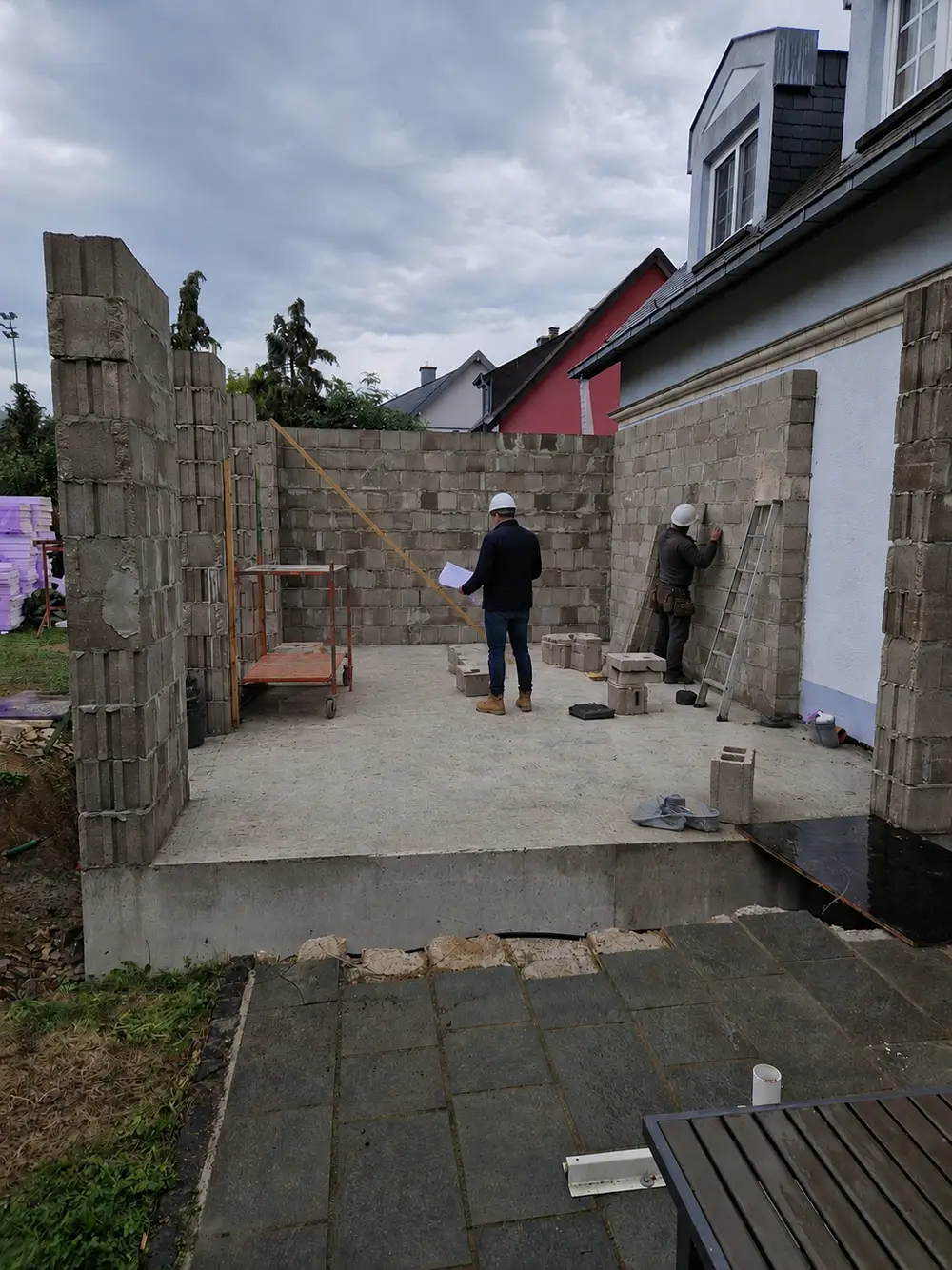 Réalisation : chantier piloté par une seule équipe